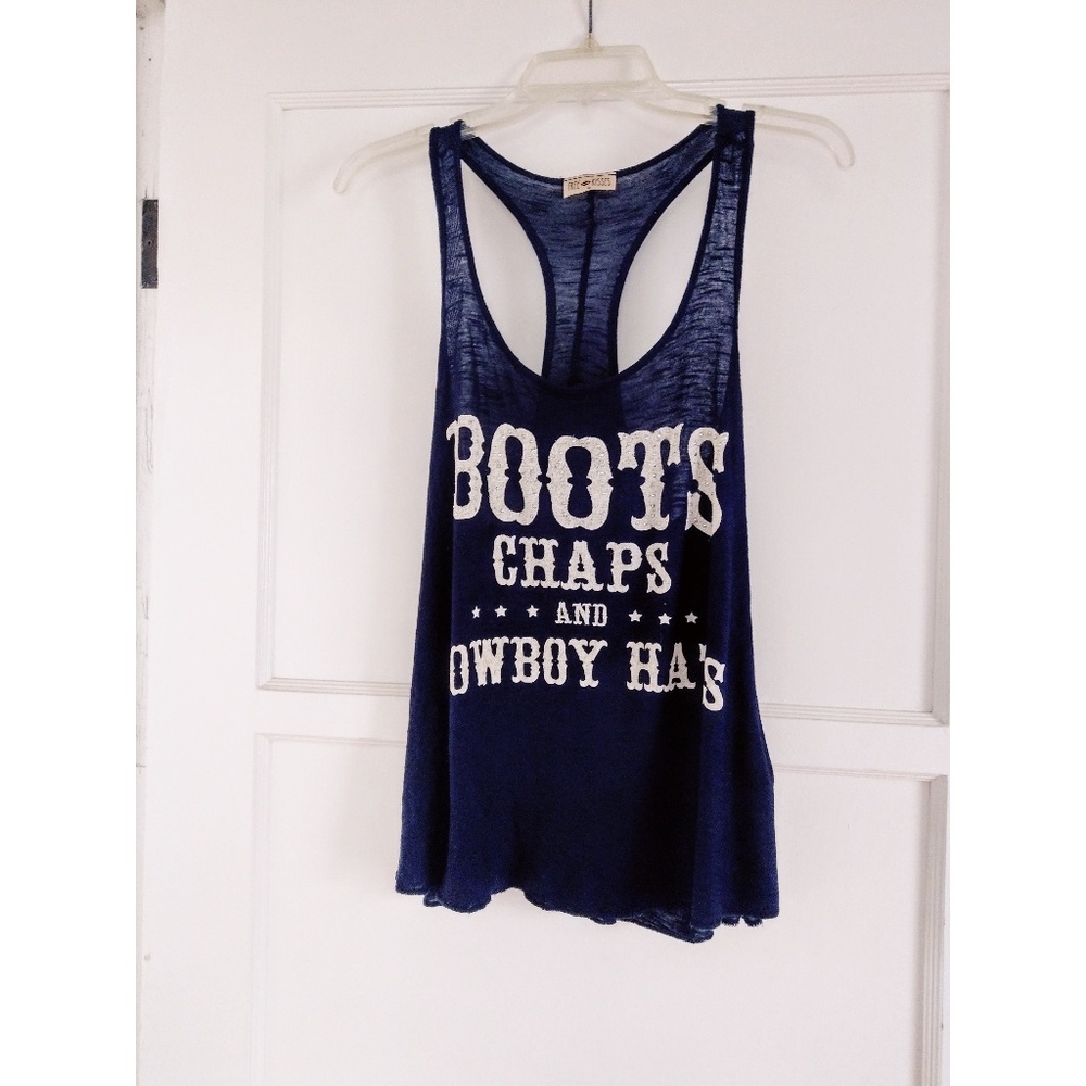 Relaxed country tank top